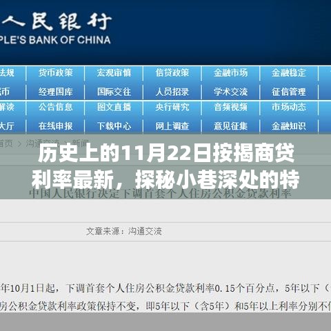 揭秘歷史與當(dāng)下，11月22日按揭商貸利率變遷與小巷特色小店探秘之旅