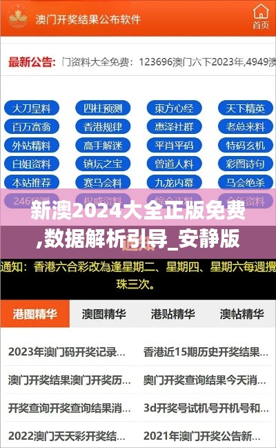 新澳2024大全正版免費,數據解析引導_安靜版WPR2.98