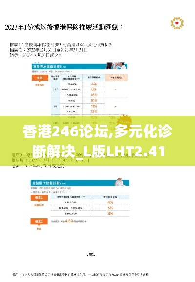 香港246論壇,多元化診斷解決_L版LHT2.41