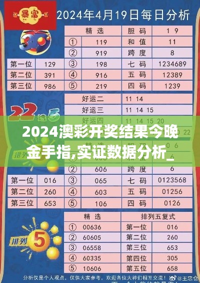 2024澳彩開獎結果今晚金手指,實證數據分析_便攜版TWE2.58