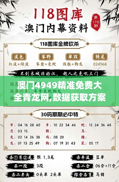 澳門4949精準免費大全青龍網,數據獲取方案_模塊版TBP2.97