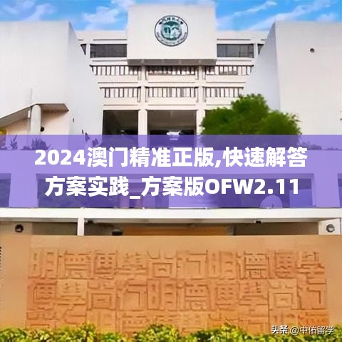 2024澳門精準正版,快速解答方案實踐_方案版OFW2.11