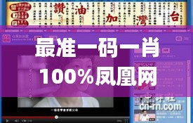 最準一碼一肖100%鳳凰網,實地驗證實施_影音體驗版UKU2.10