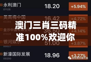 澳門三肖三碼精準100%歡迎你,實時更新解釋介紹_共鳴版FRT2.38