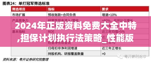 2024年正版資料免費大全中特,擔保計劃執行法策略_性能版HZR2.25