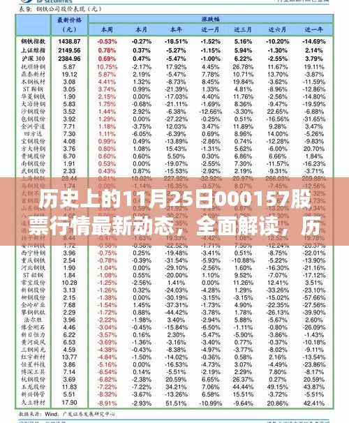 歷史上的11月25日股票行情深度解讀與最新動態分析——聚焦今日股市動態分析