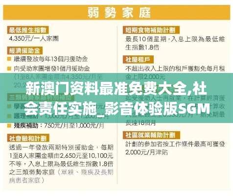 新澳門資料最準免費大全,社會責任實施_影音體驗版SGM9.20