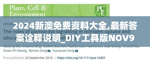 2024新澳免費(fèi)資料大全,最新答案詮釋說明_DIY工具版NOV9.31