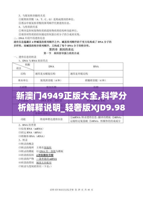 新澳門4949正版大全,科學分析解釋說明_輕奢版XJD9.98