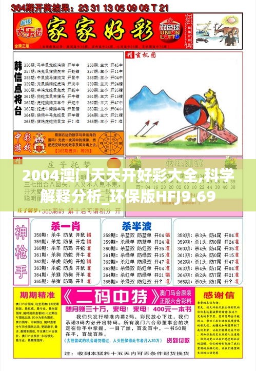 2004澳門天天開好彩大全,科學解釋分析_環保版HFJ9.69