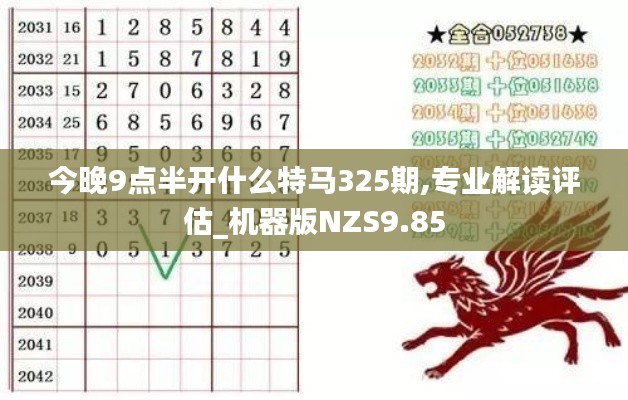 今晚9點半開什么特馬325期,專業(yè)解讀評估_機器版NZS9.85