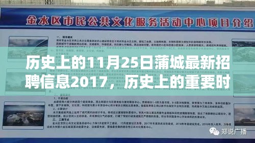 歷史上的重要時刻與蒲城最新招聘信息，回顧2017年11月25日深度回顧