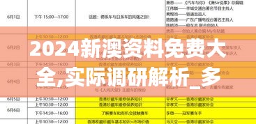 2024新澳資料免費大全,實際調研解析_多元文化版LPY9.40