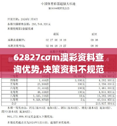 62827cσm澳彩資料查詢優勢,決策資料不規范_計算能力版SRE9.13