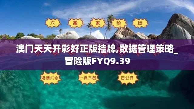 澳門天天開彩好正版掛牌,數據管理策略_冒險版FYQ9.39