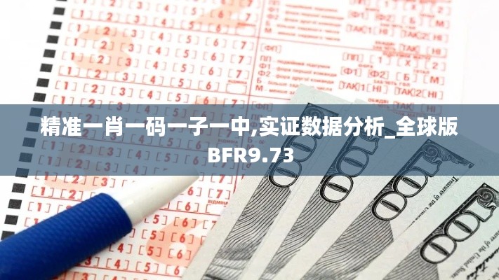 精準一肖一碼一子一中,實證數據分析_全球版BFR9.73