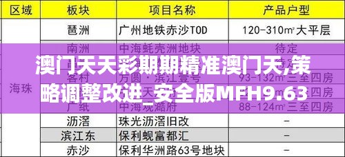 澳門天天彩期期精準澳門天,策略調整改進_安全版MFH9.63