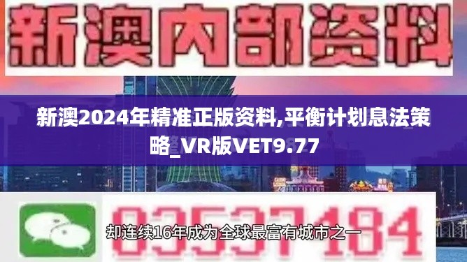 新澳2024年精準正版資料,平衡計劃息法策略_VR版VET9.77