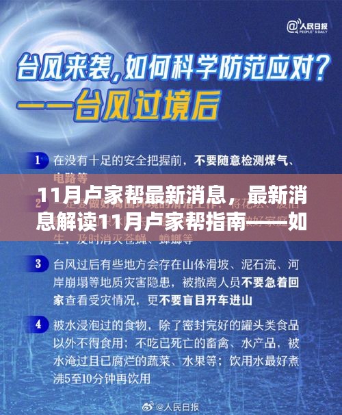 11月盧家幫最新動態解讀，指南助力初學者與進階用戶跟進應用新動態