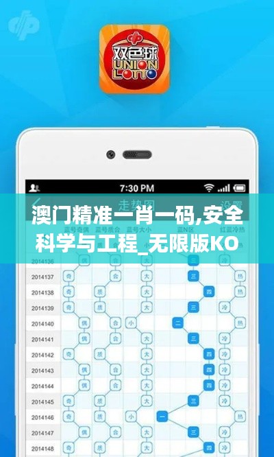 澳門精準(zhǔn)一肖一碼,安全科學(xué)與工程_無限版KOY7.5