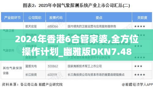 2024年香港6合管家婆,全方位操作計劃_幽雅版DKN7.48