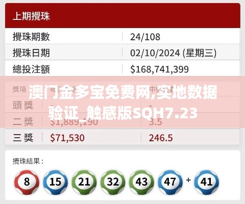 澳門金多寶免費網,實地數據驗證_觸感版SQH7.23