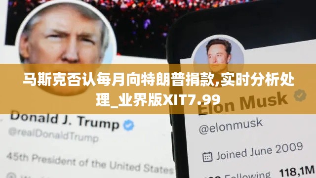 馬斯克否認每月向特朗普捐款,實時分析處理_業界版XIT7.99