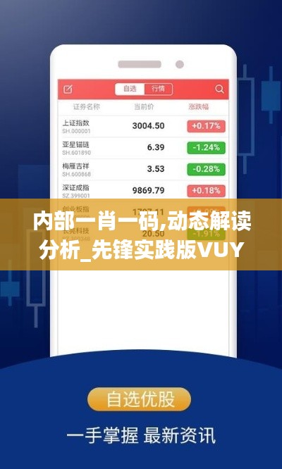 內部一肖一碼,動態解讀分析_先鋒實踐版VUY7.54