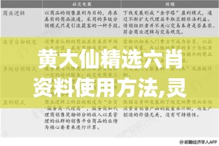 黃大仙精選六肖資料使用方法,靈活性執行方案_按需版DFP4.71