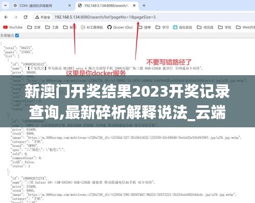 新澳門開獎結果2023開獎記錄查詢,最新碎析解釋說法_云端版YIW4.27