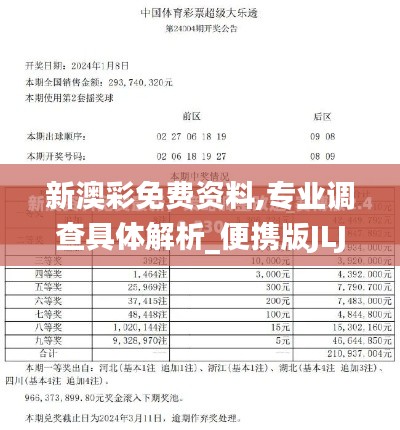 新澳彩免費資料,專業調查具體解析_便攜版JLJ4.61