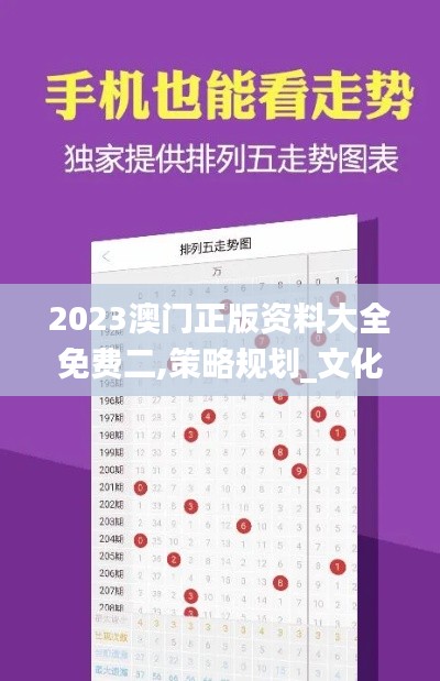 2023澳門正版資料大全免費(fèi)二,策略規(guī)劃_文化傳承版TQS8.11