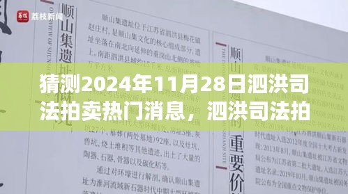 揭秘泗洪司法拍賣盛況與小巷特色小店，2024年11月28日的未知傳奇與拍賣熱門消息