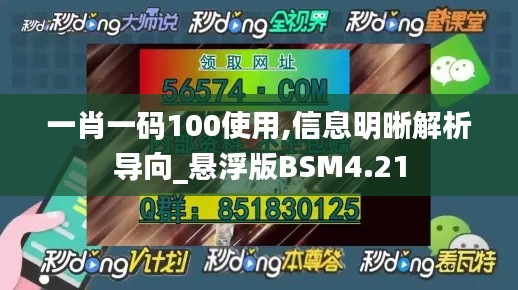 一肖一碼100使用,信息明晰解析導向_懸浮版BSM4.21