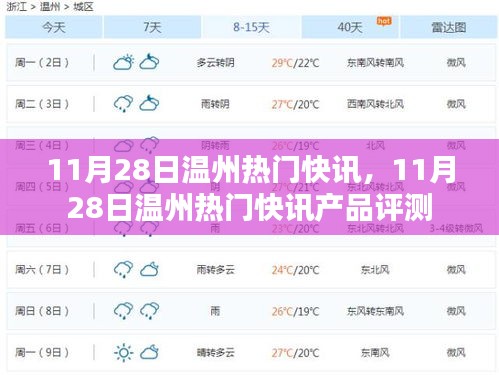 11月28日溫州熱門快訊，最新產品與評測速遞