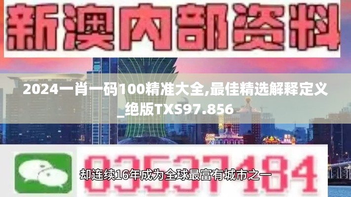 2024一肖一碼100精準(zhǔn)大全,最佳精選解釋定義_絕版TXS97.856