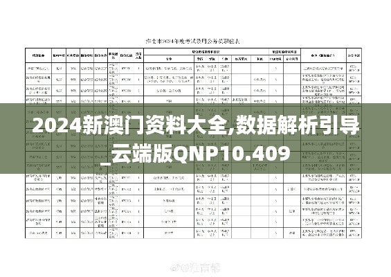 2024新澳門資料大全,數(shù)據(jù)解析引導(dǎo)_云端版QNP10.409