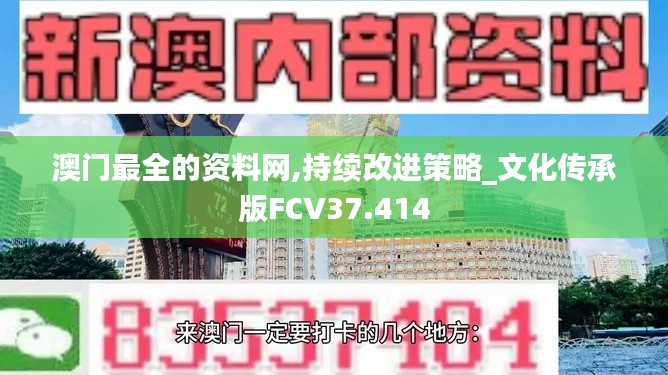 澳門最全的資料網(wǎng),持續(xù)改進(jìn)策略_文化傳承版FCV37.414