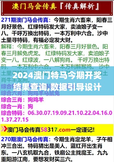 2024澳門特馬今期開獎結果查詢,數據引導設計方法_安靜版EFC40.358