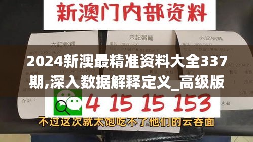 2024新澳最精準資料大全337期,深入數據解釋定義_高級版29.273-7