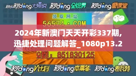 2024年新澳門天天開彩337期,迅捷處理問題解答_1080p13.261-5