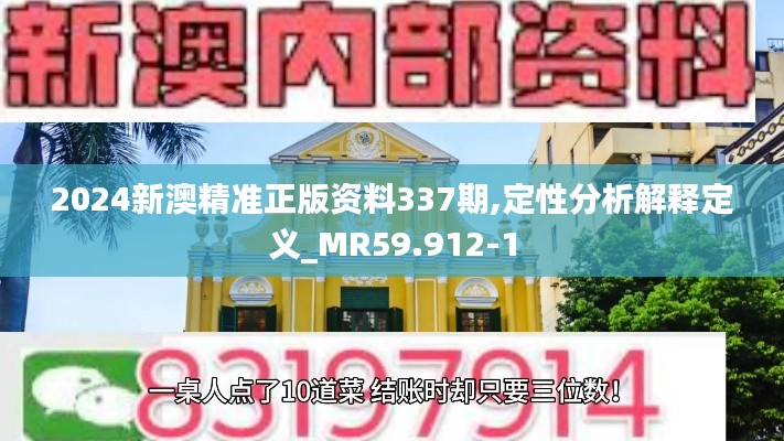 2024新澳精準(zhǔn)正版資料337期,定性分析解釋定義_MR59.912-1