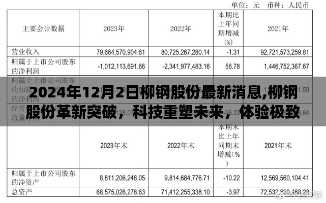 柳鋼股份革新突破，科技重塑未來，體驗極致升級的最新消息（2024年12月2日）