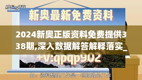 2024新奧正版資料免費提供338期,深入數據解答解釋落實_特供版53.338-2