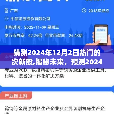 揭秘未來熱門次新股，預測2024年12月2日次新股展望