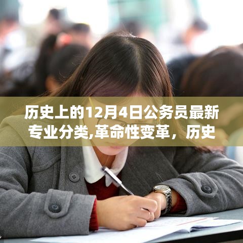 歷史上的12月4日公務員專業分類改革，科技新品引領革命性變革