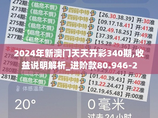 2024年新澳門天天開彩340期,收益說明解析_進階款80.946-2