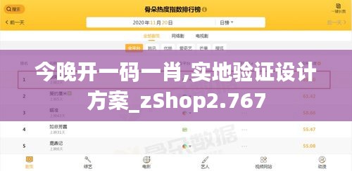 今晚開一碼一肖,實地驗證設計方案_zShop2.767