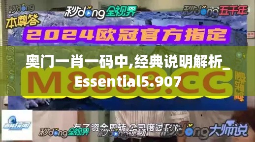 奧門一肖一碼中,經(jīng)典說明解析_Essential5.907