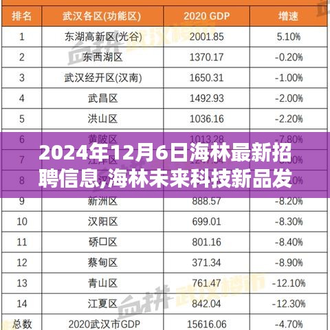 海林最新招聘信息及未來科技新品發布，智能招聘革新引領未來生活